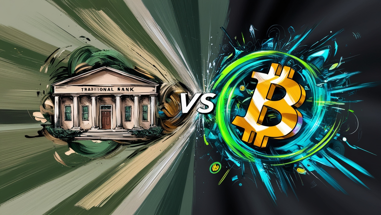 Traditional Bank Payments vs. Crypto Digital