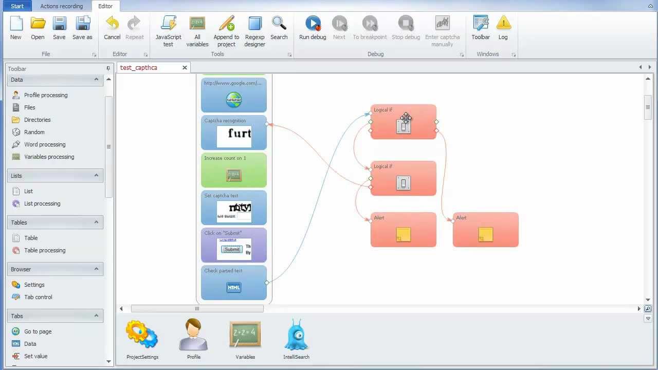 Zennoposter interface example