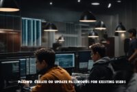 Create or update passwords for existing users in Linux – passwd